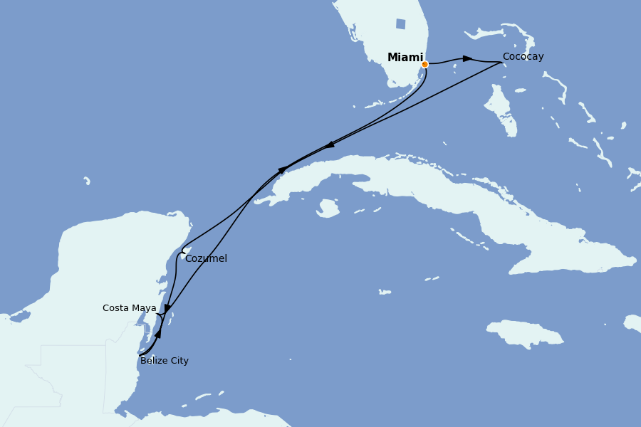 Itinerario del crucero Caribe del Este (Antillas) 7 días a bordo del Celebrity Beyond