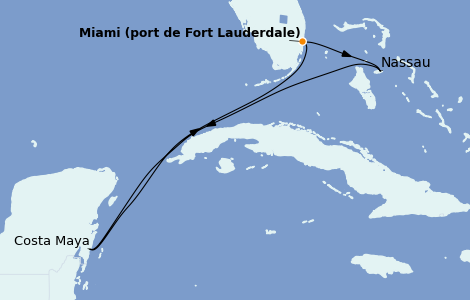 Itinerario del crucero Bahamas 5 días a bordo del Celebrity Edge